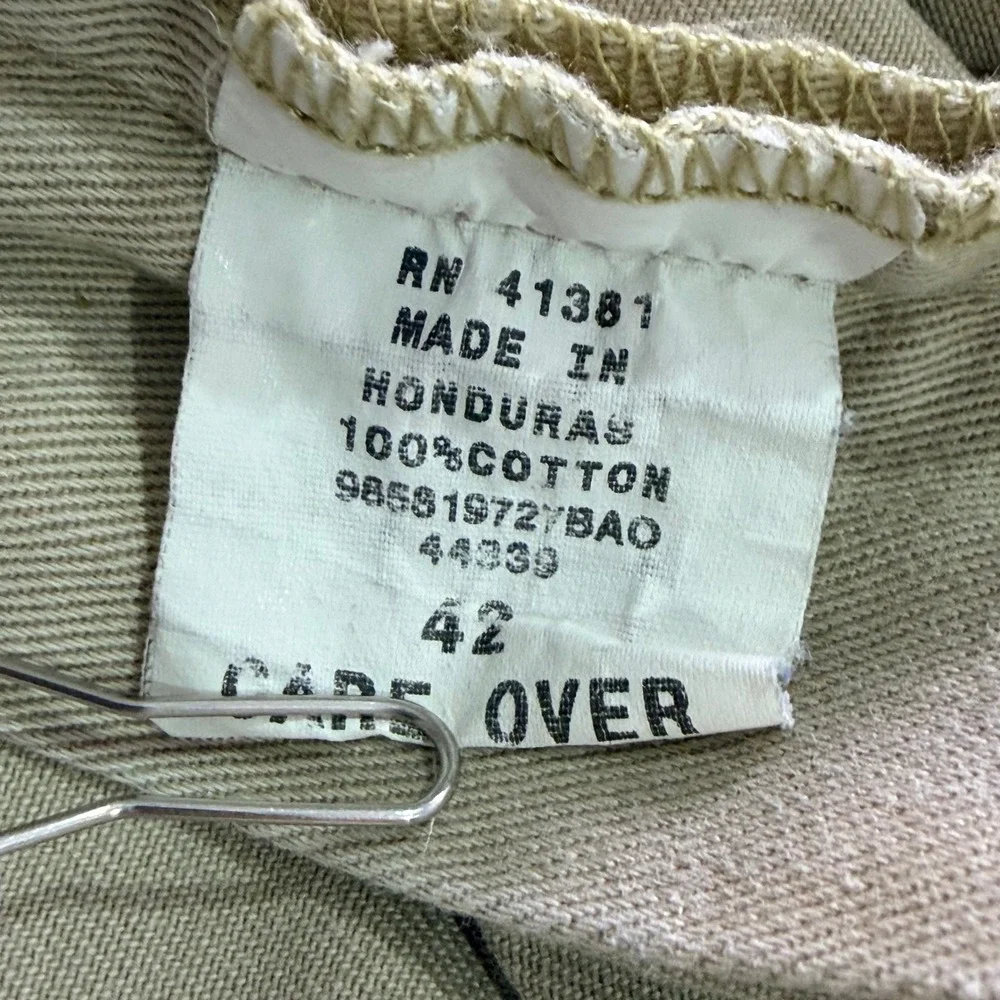 Vintage Polo Ralph‎ Lauren Andrew Chino Short Men 42 Tan Pleated Cotton Classic